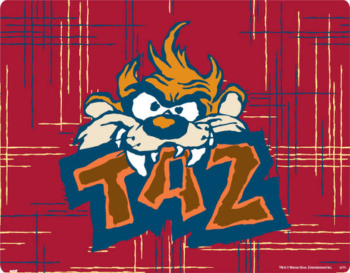 Looney Tunes Tasmanian Devil Bite Galaxy Book 12in Skin